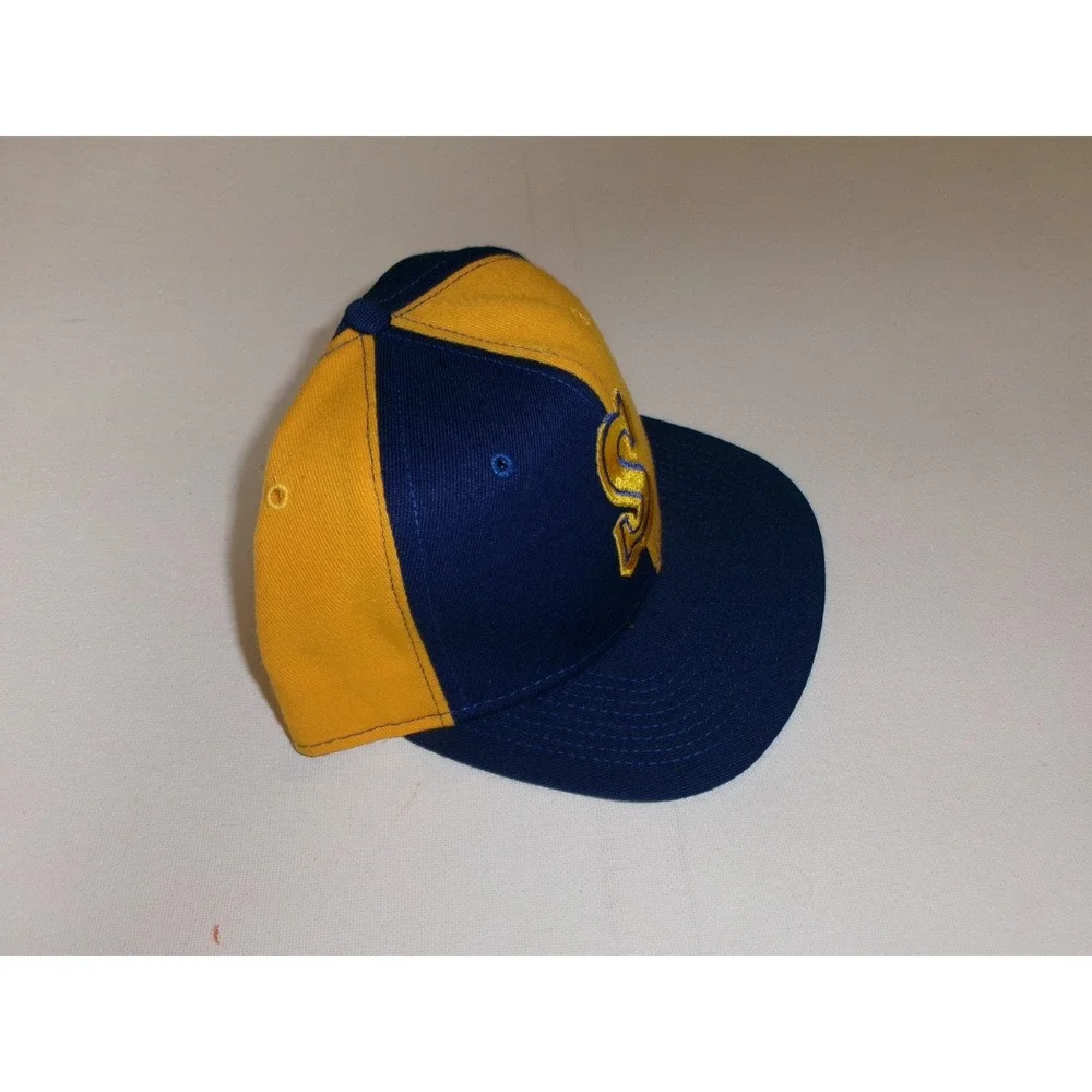 SEATTLE MARINERS FITTED SIZE 7 1/8 USA MADE WOOL HAT CAP VINTAGE DEADSTOCK H3